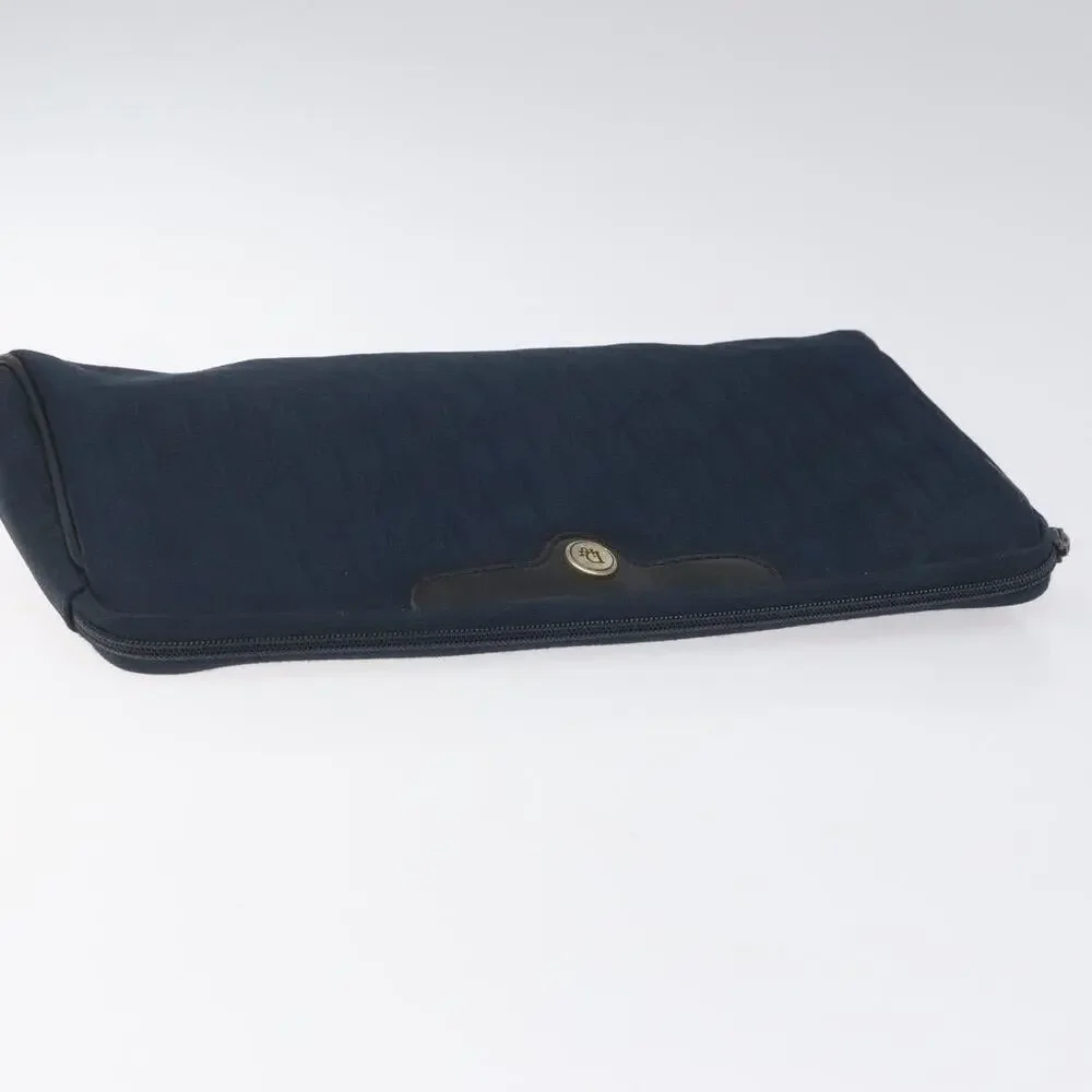 Dior Trotter Clutch Bag Navy